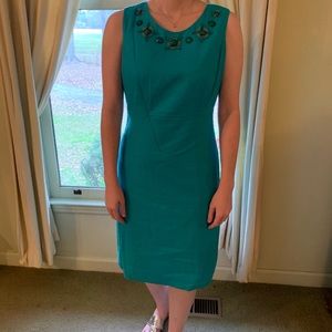 Teal Dress